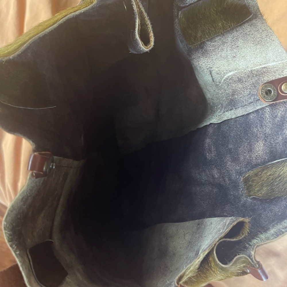 Italian leather bag. Good used condition.